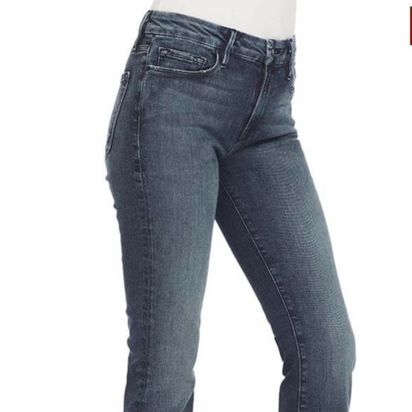 FRAME Denim Le Mini Boot Jethro Released Hem mid rise slim boot fit size 24 BNWT - Picture 5 of 13